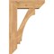 Ekena Millwork Imperial Slat Smooth Bracket w/ Offset Brace, Western Red Cedar, 7 1/2"W x 24"D x 36"H BKT0806X24X36IMP06SWR - alternate 2